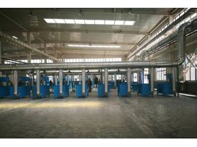 Spiral duct installation photo